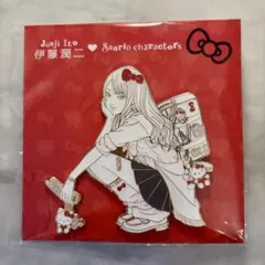 ギャル富江×ハローキティ ピンズ 伊藤潤二×サンリオキャラクターズ