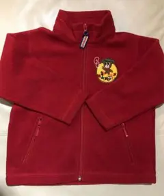 MAK HOUSE 赤 フリースジャケット　110