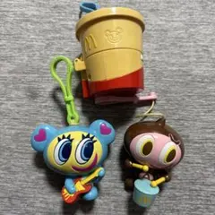 マクドナルド　ハッピーセット　エンジェルブルー 3個セット 2004年のサムネイル