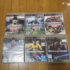 PS3 ウイニングイレブン 6本セット 2011〜2017 ウイイレ まとめ売