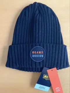 新品♡ZETT BEAMS DESIGN ニットキャップ　ブラック