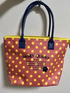 マリークワント MARY QUANT ドット柄 ビニールバッグ