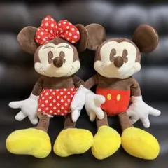 【美品】ミッキー・ミニー ぬいぐるみ 2体セット