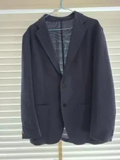 爆安ネイビー テーラードジャケット