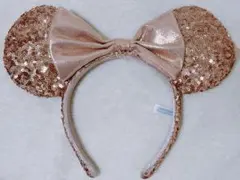 ミニー カチューシャ ピンクスパンコール