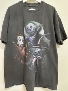 Disney ディズニー ナイトメア ビフォア クリスマス Tシャツ M