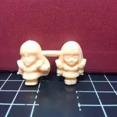 超激レア・当時物】ガン消し プル＆プルツー（未切り）正規品 橙色