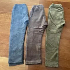 ユニクロベビー・キッズスパッツ3点セット 100サイズ