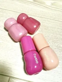 fwee リップセット 4本(3Dボリューミンググロス/ピンクオブセッション)