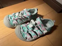KEEN サンダル　シューズ　美品　18㎝　ジュニア　キッズ　キーン　水陸両用