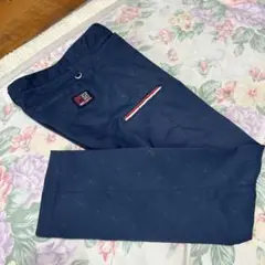 極美品W82-84cmFILA GOLF秋冬/総柄プリント/5Pストレッチパンツ