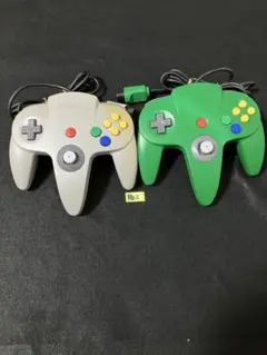 ニンテンドー64 極みスティック良好コントローラー　完動品　2個セット