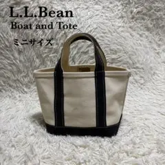 L.L.Bean Boat and Tote ミニサイズ ブラック 希少サイズ