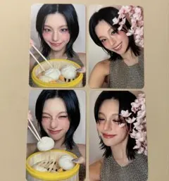 ITZY YEJI Air フォトフェイスタオル イェジ 未使用4枚