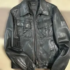 極美品】PS Paul Smith ポールスミス レザージャケット 羊革