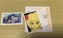 ハンターハンター　ステッカー　クラピカ