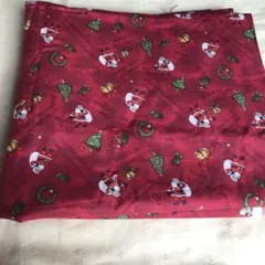 クリスマス柄　布地　約110cm巾x2m