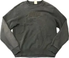 NIKE グレー クルーネック トレーナー