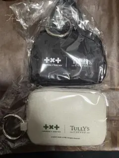 ミニポーチ エコバッグ Tully'scoffee タリーズ TXT - メルカリ