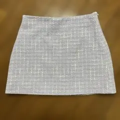 ZARA ツイードタイトスカート
