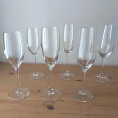 シャンパングラス 6個セット（RIEDELほか）３種