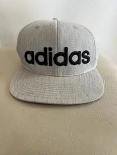 adidas グレー キャップ OSFX