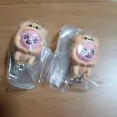 クマのぬいぐるみ・マスコット 2個セット