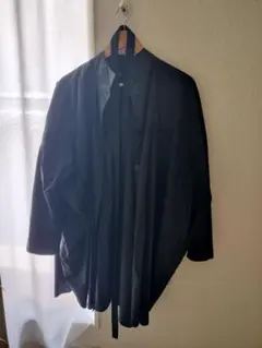 黒のロング丈羽織