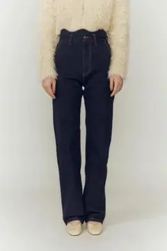 Eaphi　WAVE DESIGN HIGH WAIST DENIM