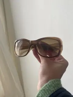 Max Mara ブラウン オーバーサイズサングラスのサムネイル