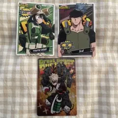 僕のヒーローアカデミア 爆豪勝己 ヒーローズチップス3 レアカード