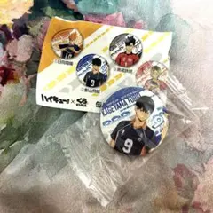 【未開封】ハイキュー くら寿司 ビッくらポン 影山飛雄 缶バッジ