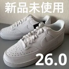【新品未使用】 ナイキ コートビジョン 26.0cm スニーカー
