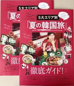 STORY付録　5大エリア別　「夏の韓国旅」　×2