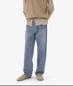 SELVEDGE FADED LIGHT DENIM PANTSのサムネイル