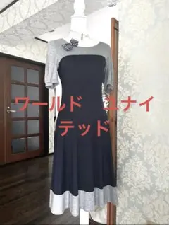 ワールド　UNTITLED アンタイトルのお行儀のいいワンピース　清楚、お嬢様系のサムネイル