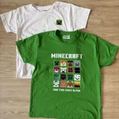 マイクラ　マインクラフト　Tシャツ　半袖　キッズ　150 140