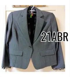 【美品】21ABR　フォーマル　ジャケット 21号　セレモニー　 大きいサイズ