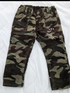 ミキハウスダブルB 迷彩パンツ