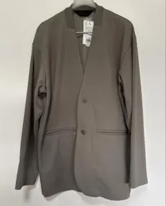 ジョーゼットノーカラージャケット　グローバルワーク