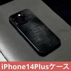 【新入荷】iPhone14Plusケース 大理石黒