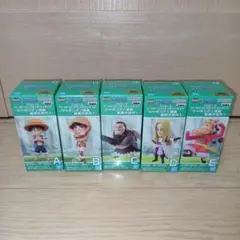 ワンピース　ワールドコレクタブルフィギュア　５点セット