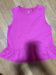 UNIQLO エアリズム ピンク タンクトップ 120