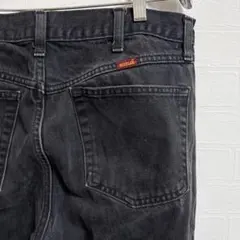 RUSTLER ブラックデニム　W34L29