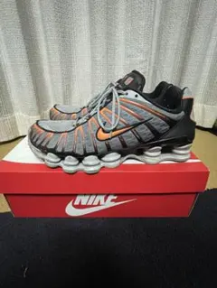 26.9730【美品】Nike Shox TL ウルフグレー／ライムグリーン - メルカリ