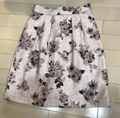 プロポーションボディドレッシング 花柄スカート サイズ1