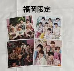 なにわ男子　ましかくフォト　ファミクラストア　福岡限定　春夏秋冬　集合