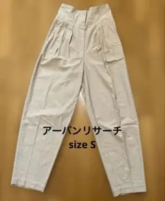 アーバンリサーチ　ハイウエスト　ウエストゴム　レディースパンツ