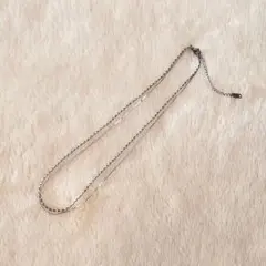 ネックレス 二連 ボールチェーン サージカルステンレス 新品 シルバー