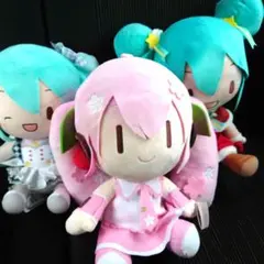 初音ミク　スペシャルふわふわぬいぐるみ　3点セット